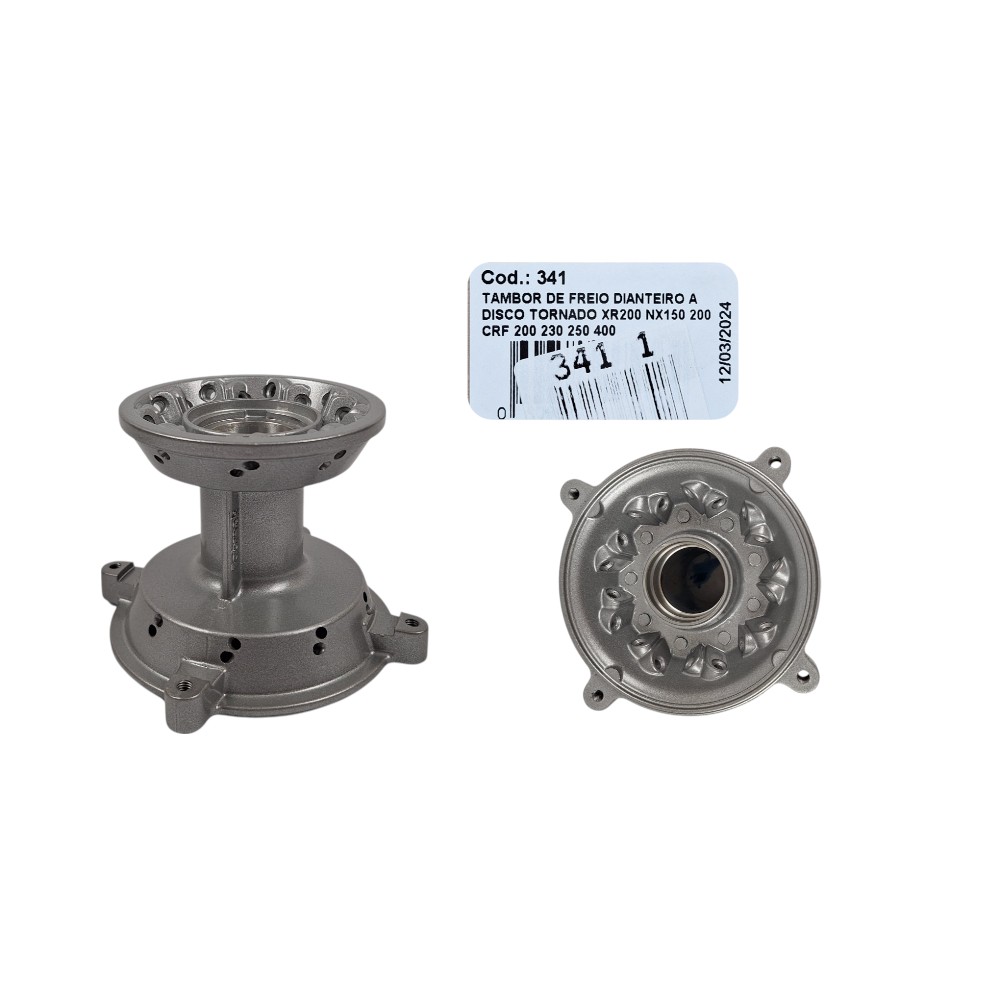 CUBO RODA DIANT XR250/NX150/200 (341/1)