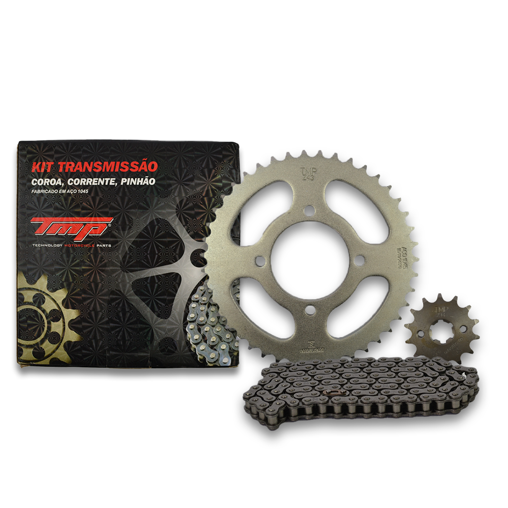 KIT RELAÇÃO COMP YBR 125 43TX14TX118L