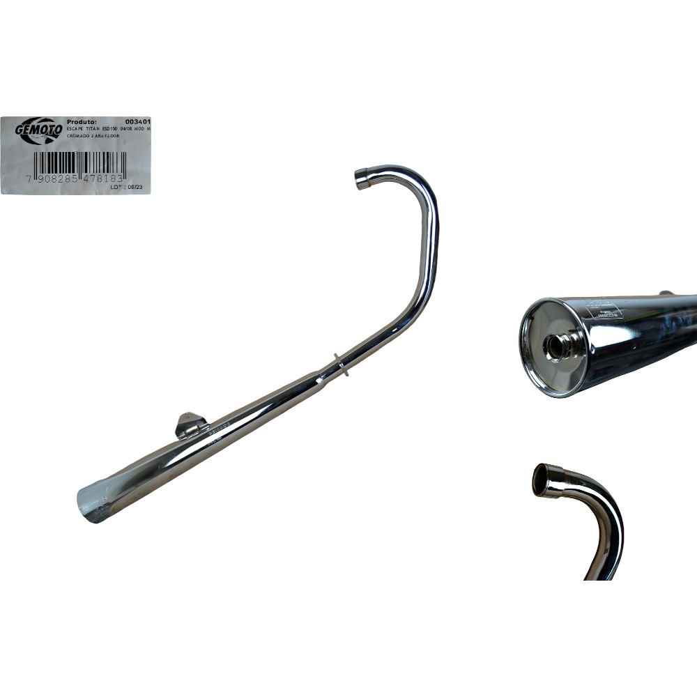 ESCAPAMENTO TITAN 150 04/08 ESD MOD ML 2 ABAFA