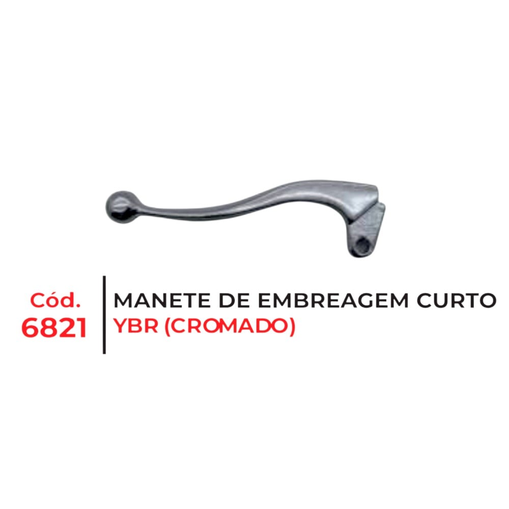 ALAVANCA EMBREAGEM CURTO YBR (CROMAD)