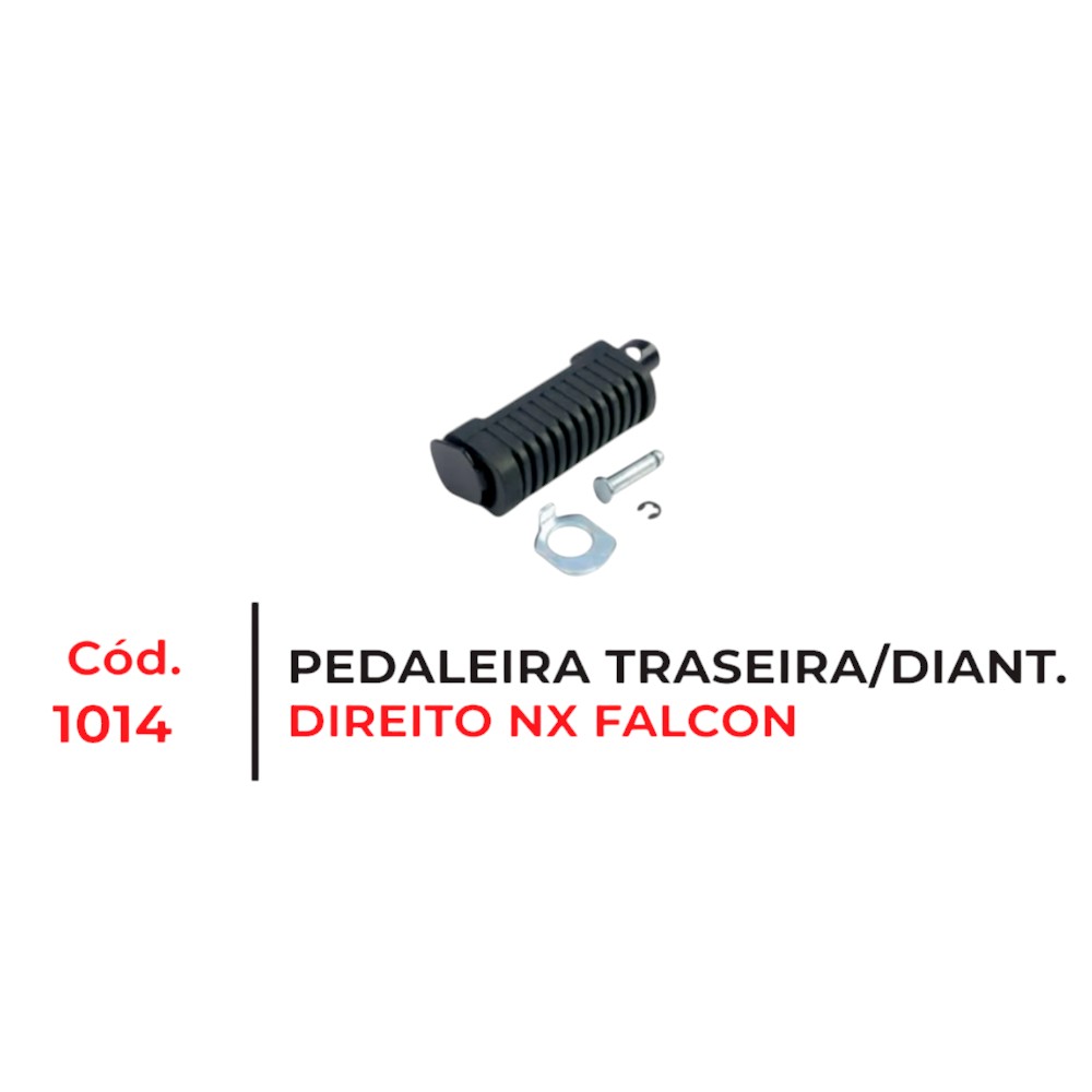 PEDALEIRA TRAS NX 400 FALCON DIR