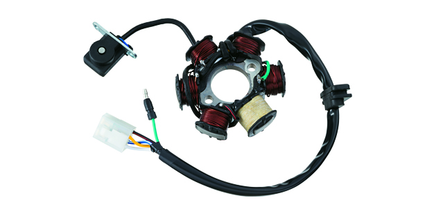 ESTATOR SHINERAY XY 50-Q 6 BOBINAS