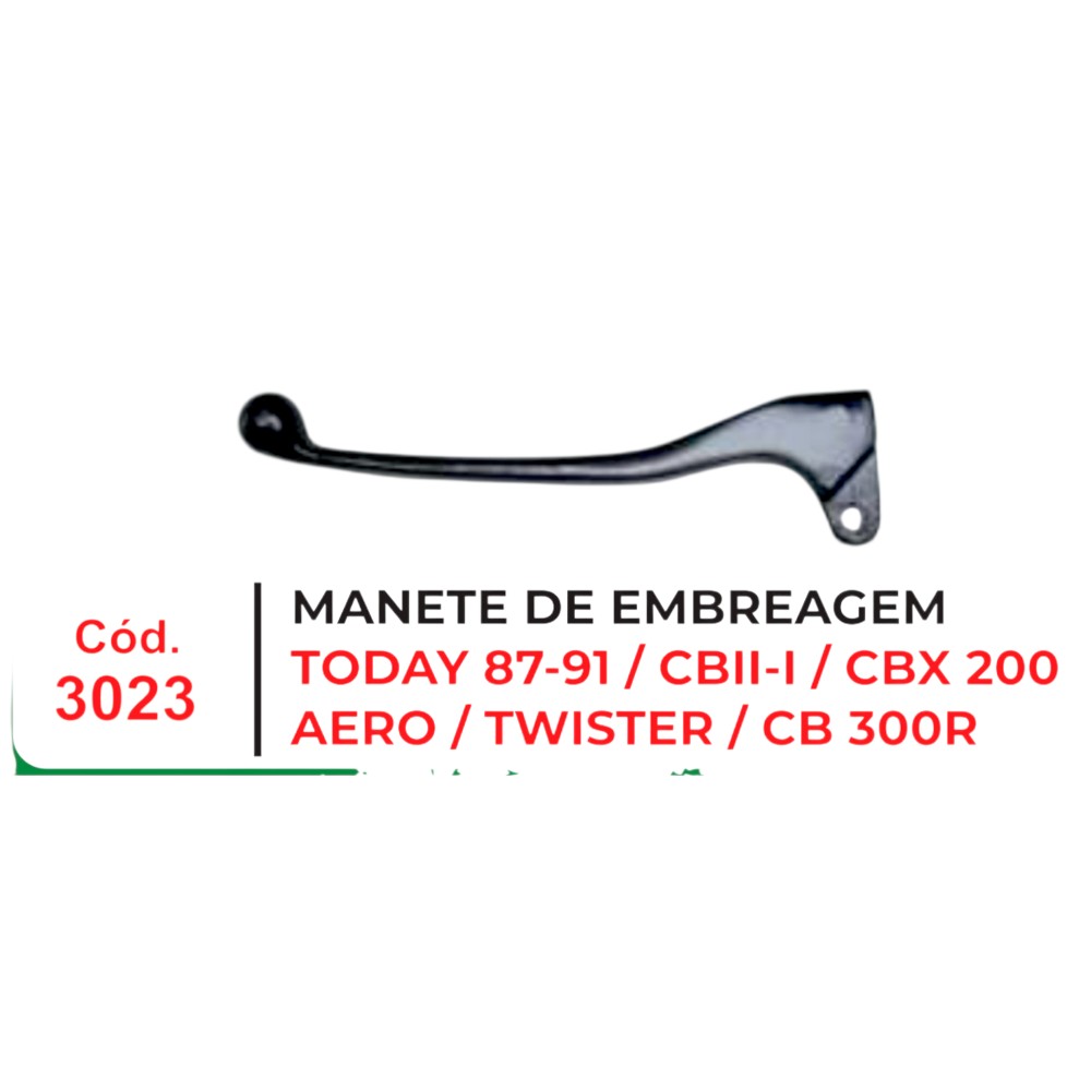 MANETE EMBREAGEM TODAY/CBX250/200/150/CB40