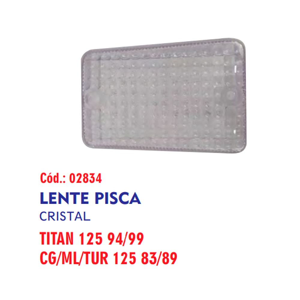 LENTE PISCA CG ML TUR 83 CRISTAL