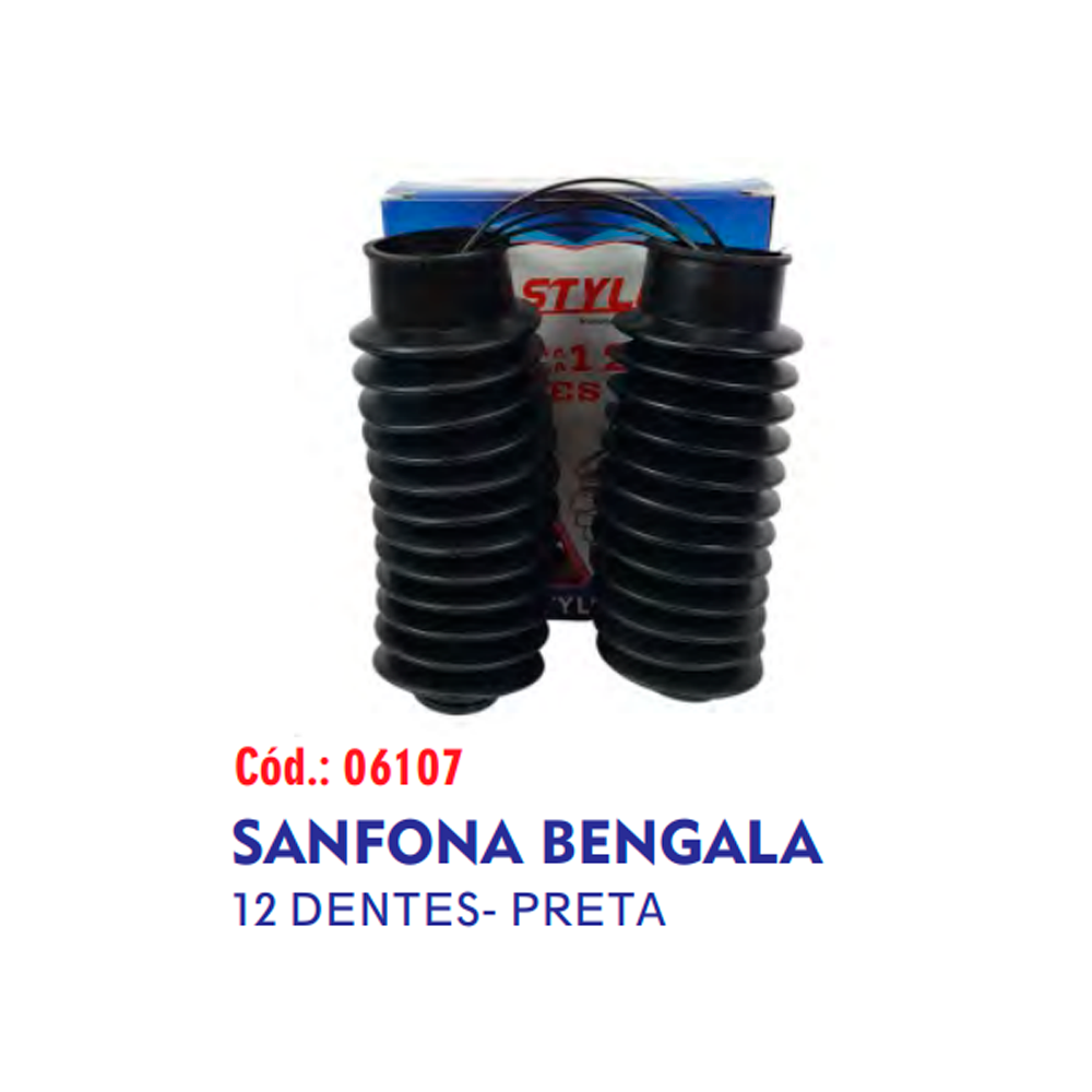 SANFONA BENGA 11D PRT CG TITAN/CBX
