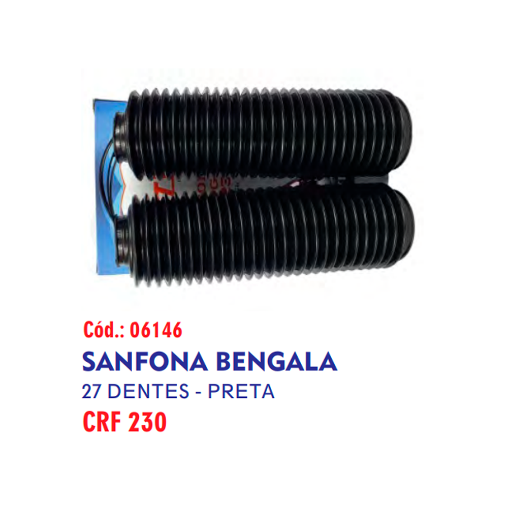 SANFONA BENGA 27D PRT CRF 230