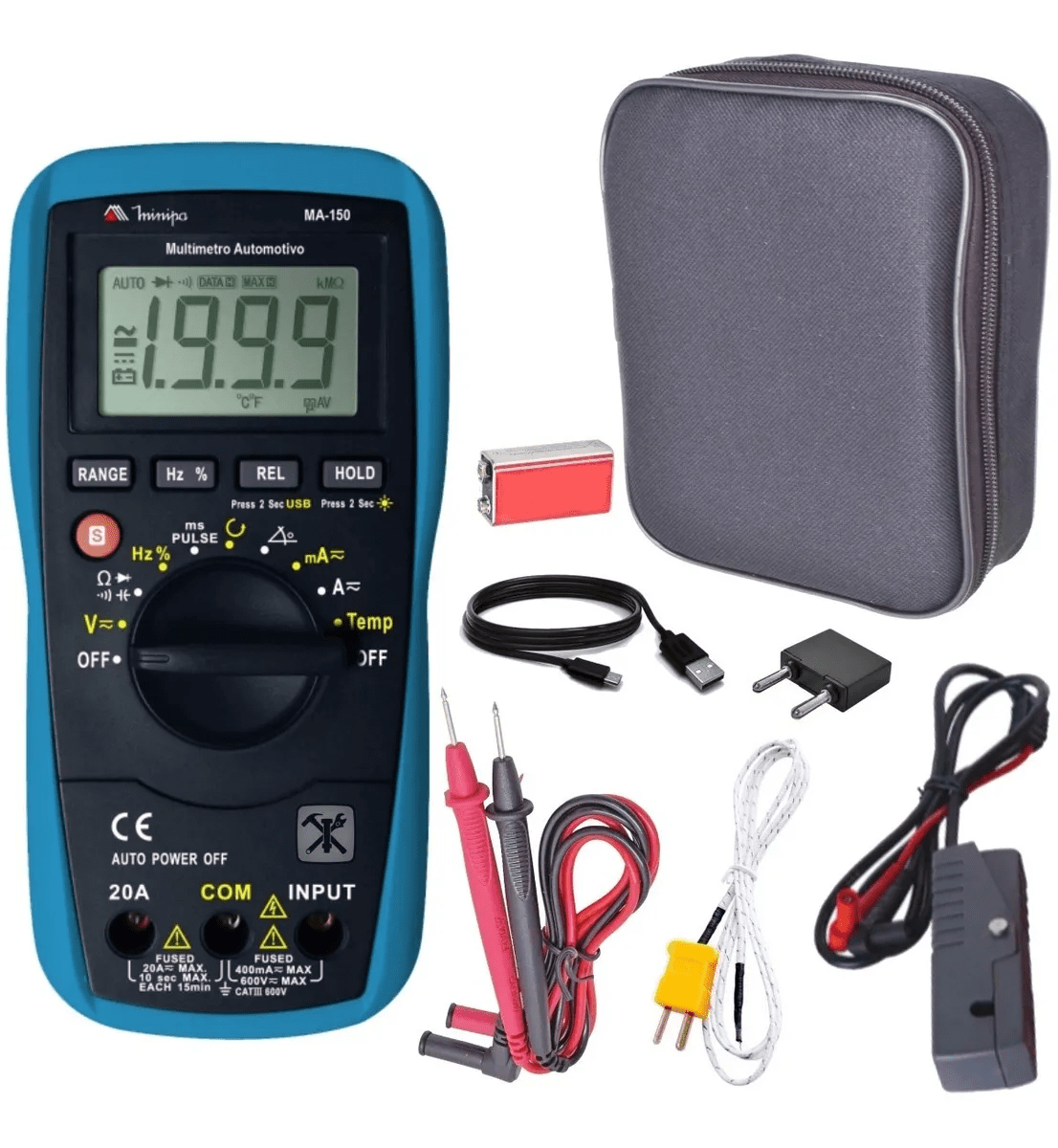 FERR MULTIMETRO ANALISADOR MA-150