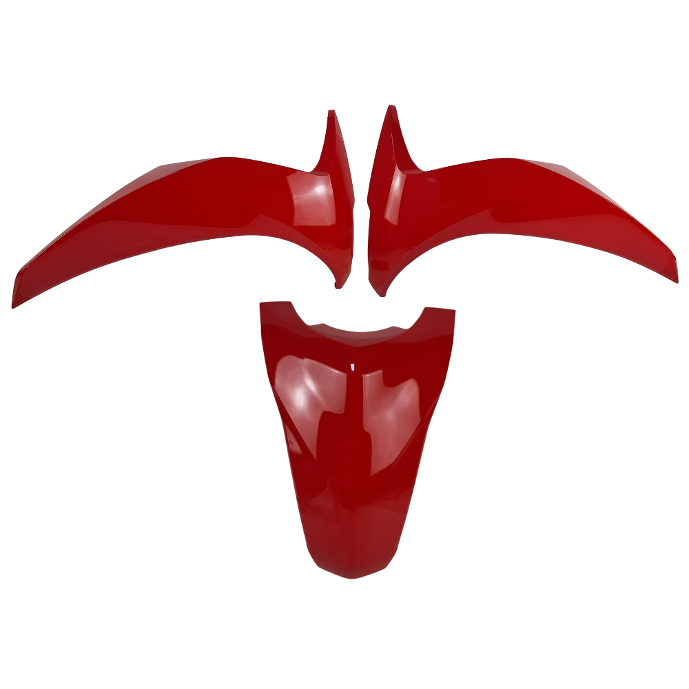 CARENAGEM FRONTAL VERMELHO BIZ 125 2018 3PC