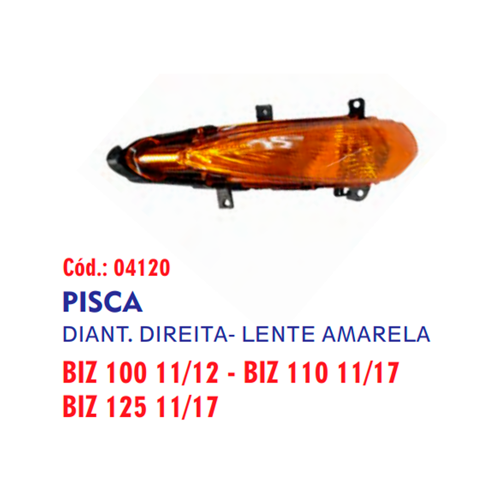 SETA COMPL BIZ 100 D/D 12/....AMARELO