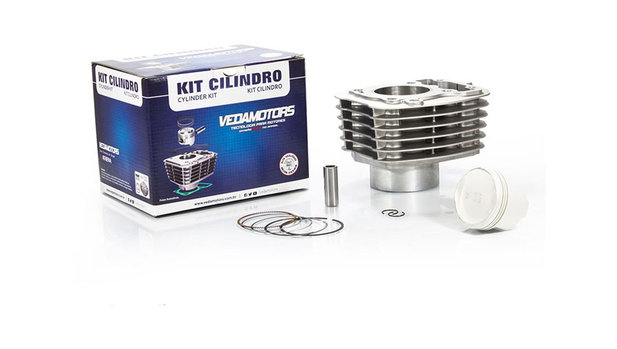 CILINDRO MOTOR TITAN 160/NX 160  COMPL