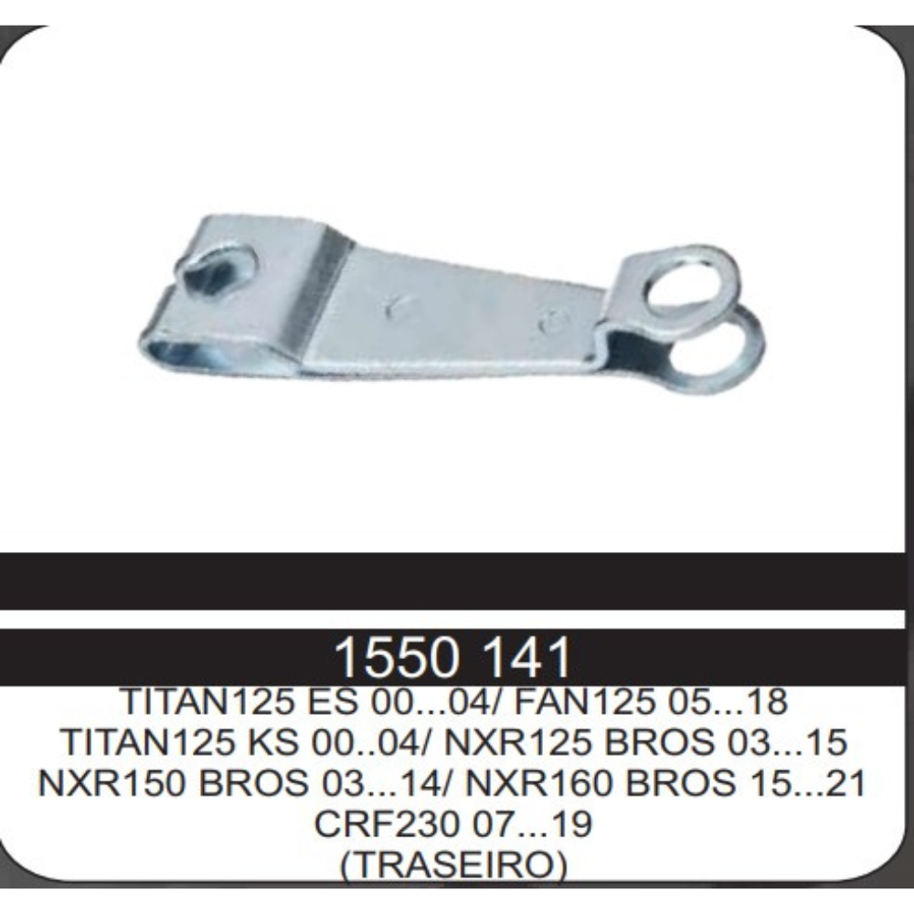 BRACO FREIO TRAS TITAN 2000/FAN