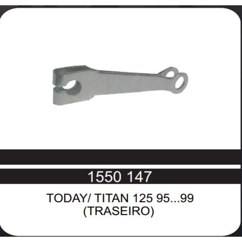 BRACO FREIO TRAS TODAY/TITAN