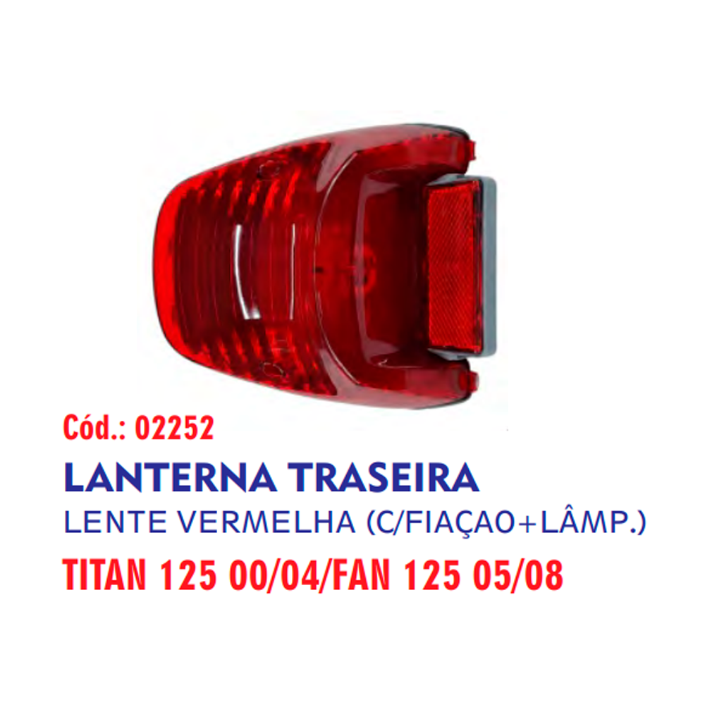 LANTERNA TRAS COMPL TITAN 2000 VER