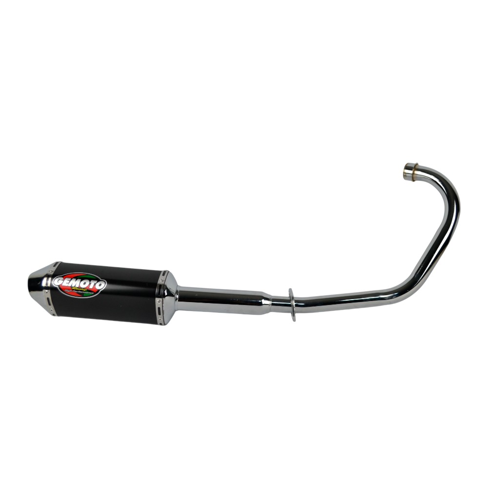 ESCAPAMENTO RACING FAN 125 2016/017 CROMADO 