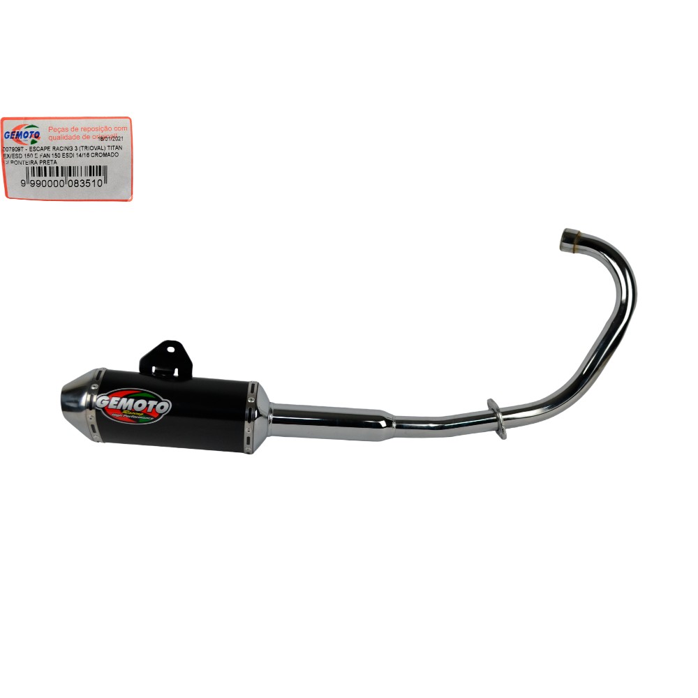 ESCAPAMENTO RAC. TITAN 150 14/16 EX/ESD FAN