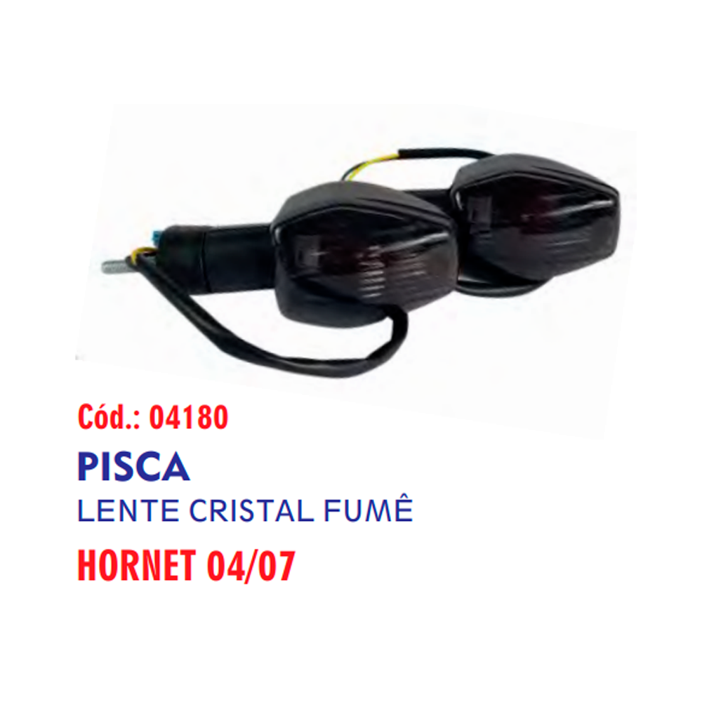 SETA COMPL CBR 600 HORNET CRISTAL FUME