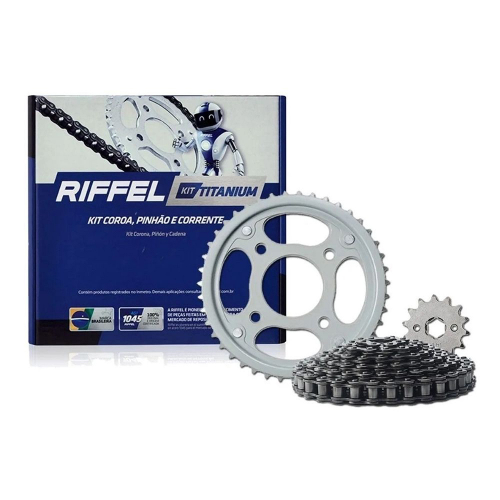 KIT RELAÇÃO TITAN 00 44X14X116TITANIUM