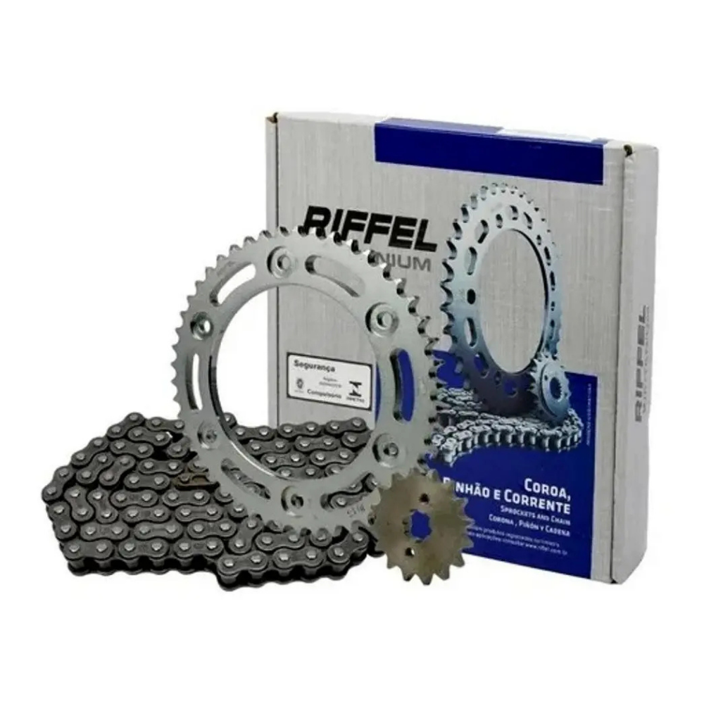 KIT RELAÇÃO BROS 150 06-15 TITANIU