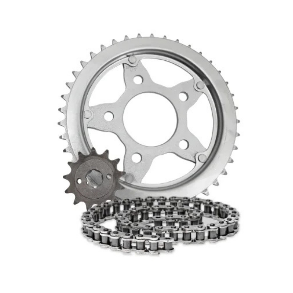 KIT RELAÇÃO STRADA 43X15X123 TITANIUM