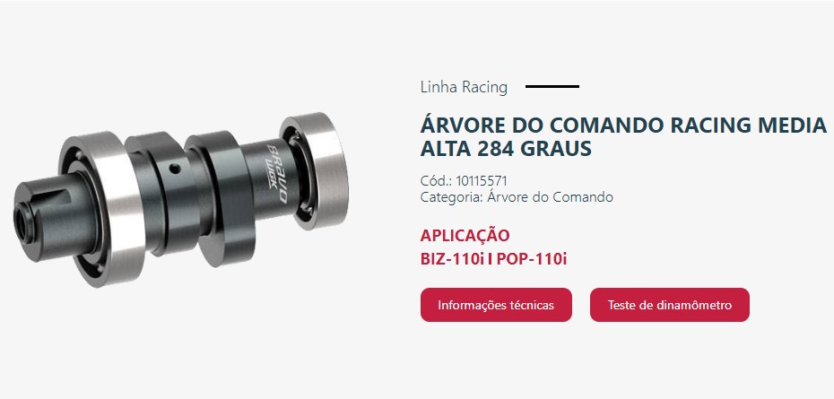 COMANDO VALV BIZ 110I MEDIA ALTA 284°