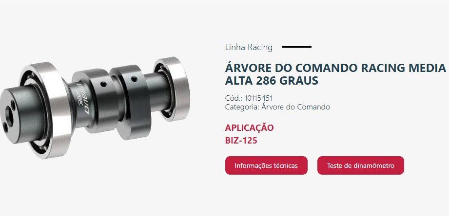 COMANDO VALV BIZ 125 2011... PREPARADO