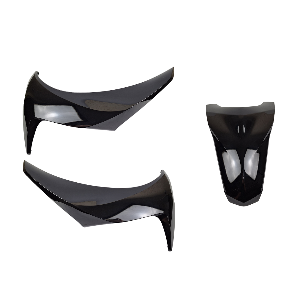 CARENAGEM FRONTAL PRETO  BIZ 125 2018 3PC