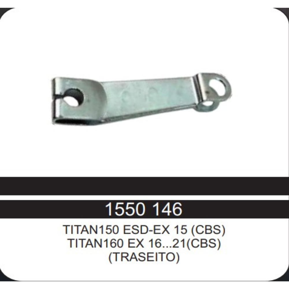 BRACO FREIO TRAS TITAN 160