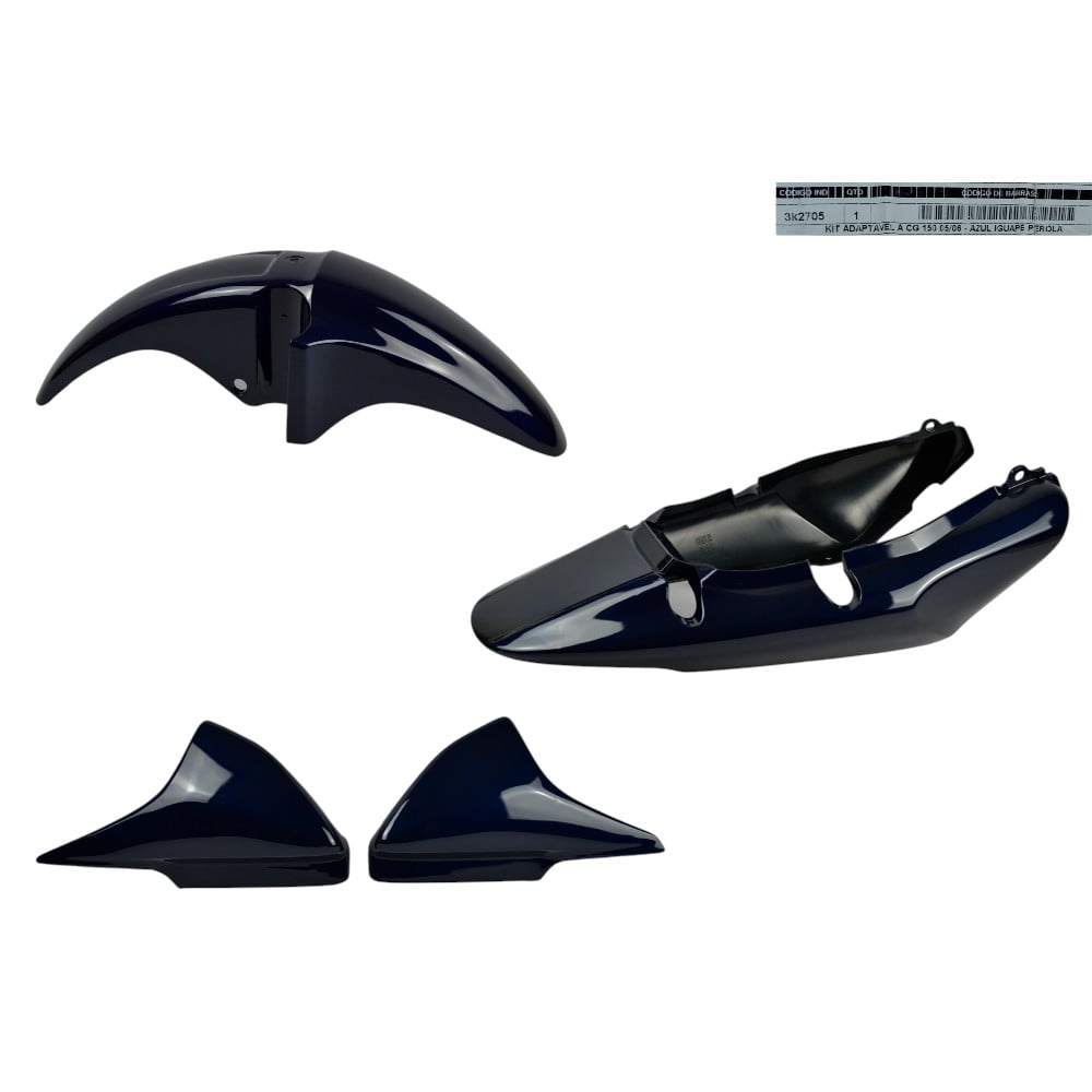 KIT PARA TITAN 150 05/06 AZUL