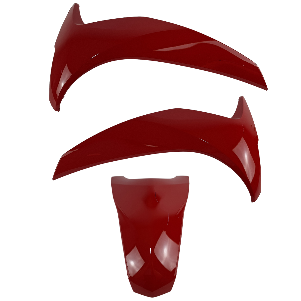 CARENAGEM FRONTAL VERMELHO BIZ 110 2018 3PC MACEIO