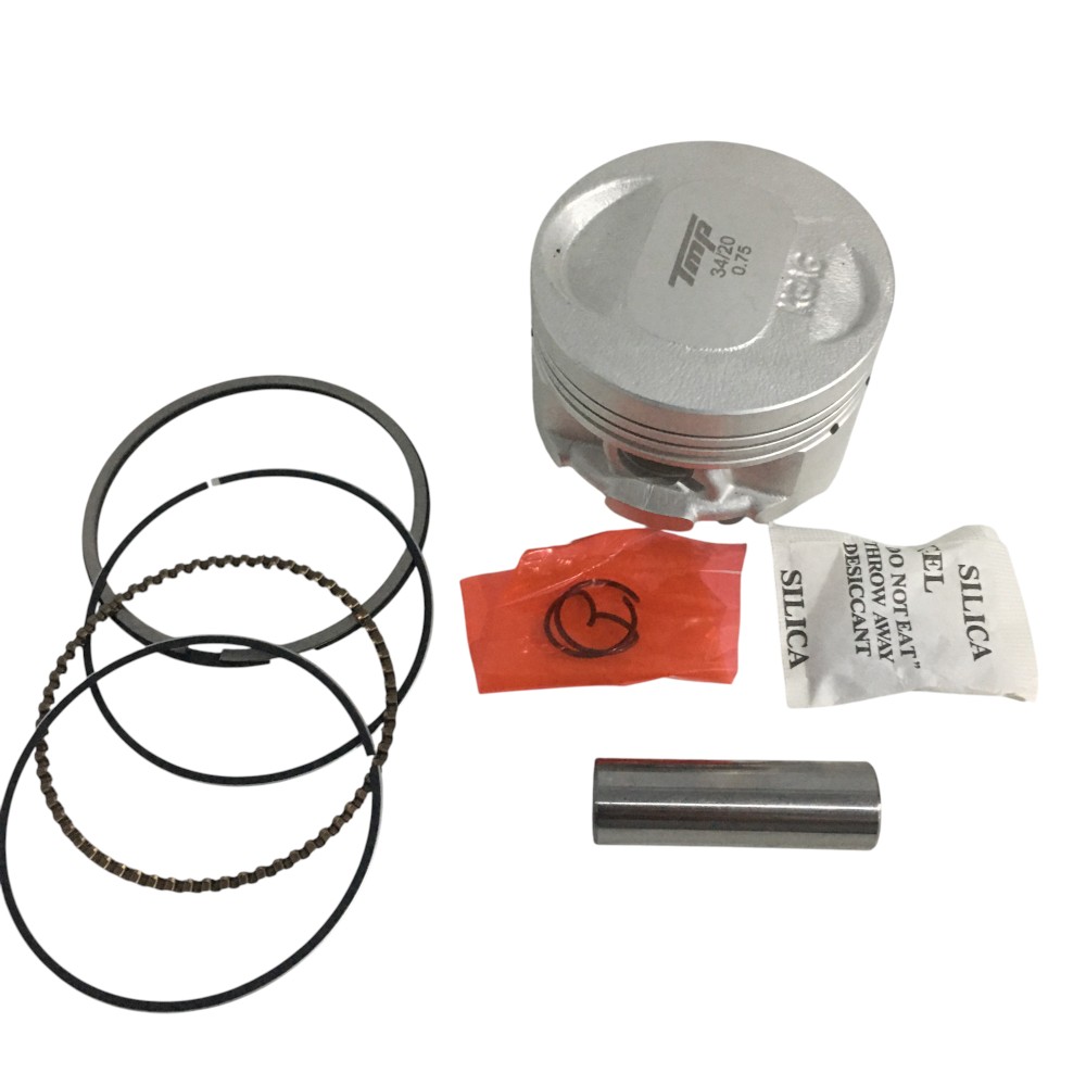 PISTAO C/ANEIS 0.75 COMP TITAN 125 02...