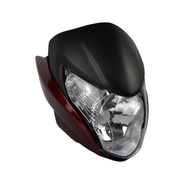 KIT FAROL/CARENAGEM/LAT. TITAN 150 11 VERMELHO