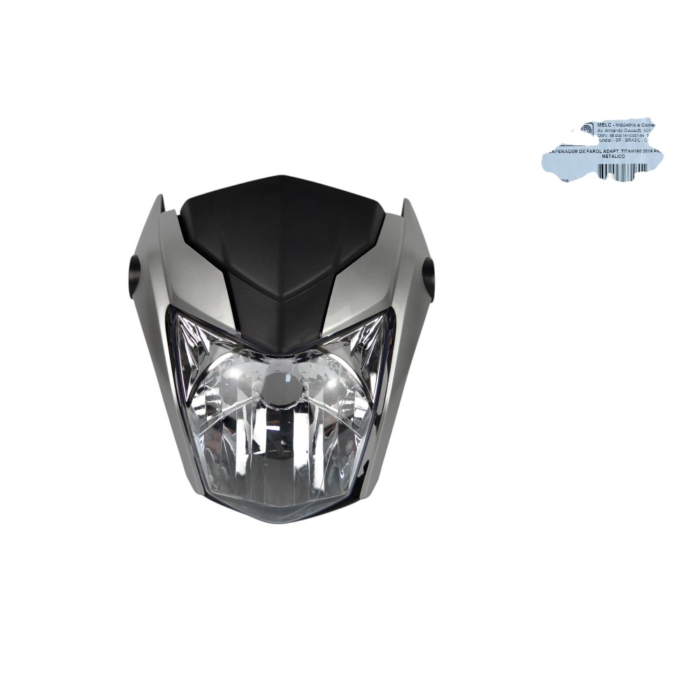 KIT FAROL/CARENAGEM/EXT TITAN 160 19 PRATA