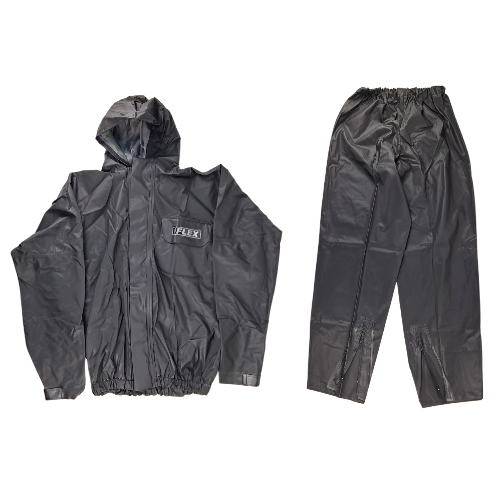 CAPA CHUVA MOTOQ PRT P C/CAPUZ