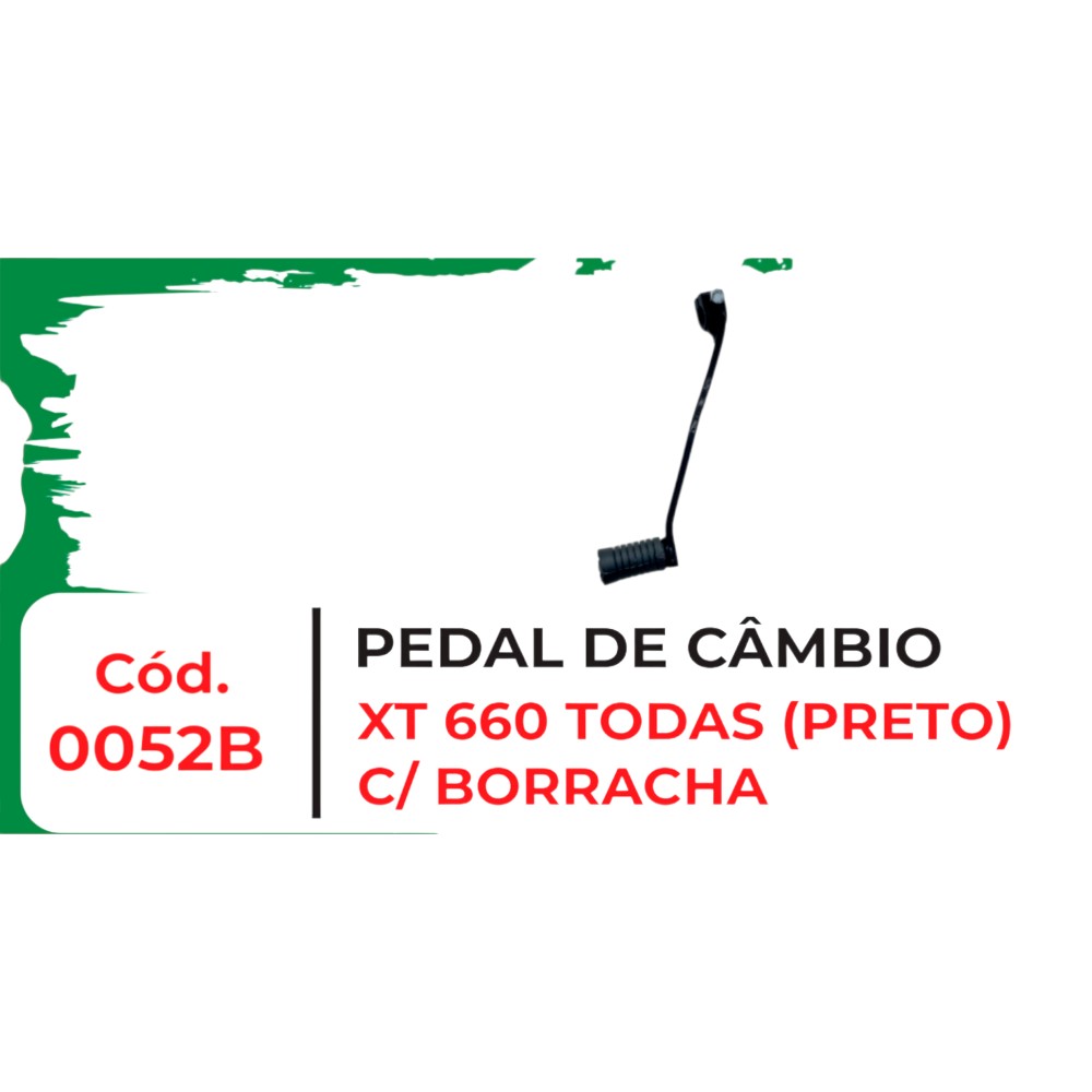 PEDAL CAMB XT 660 TODAS C/BORRA