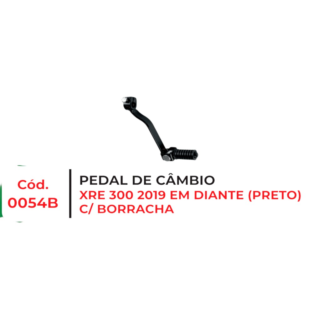 PEDAL CAMB XRE 300 19/...  (PRETO)