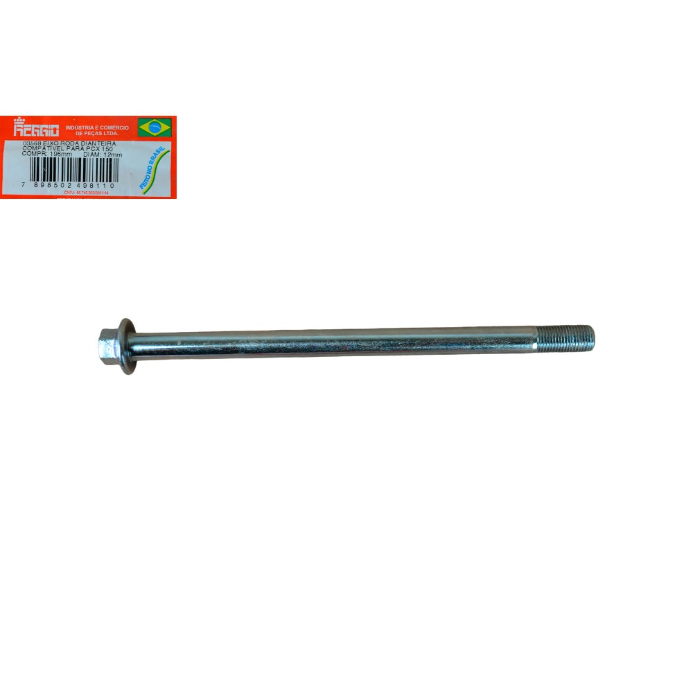 EIXO RODA DIANT PCX 150