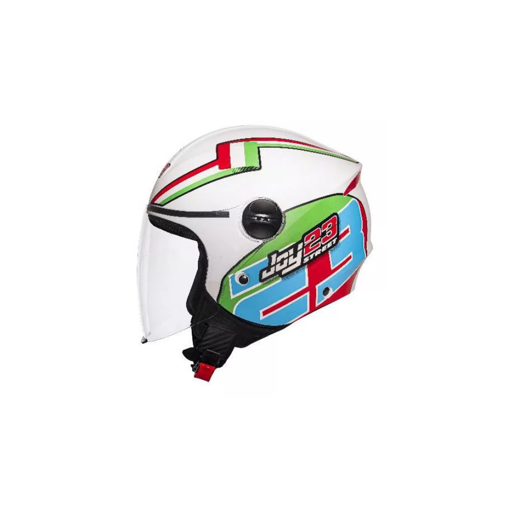 CAPACETE JOY23 ITALY BRANCO 58