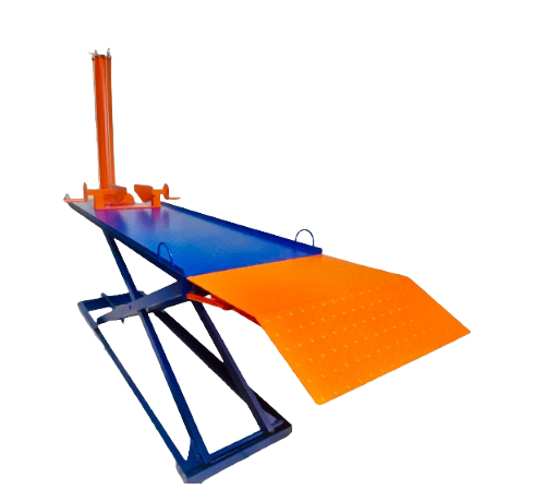 FERR RAMPA C/PLAT PNEUMATICA PISTÃO CIMA