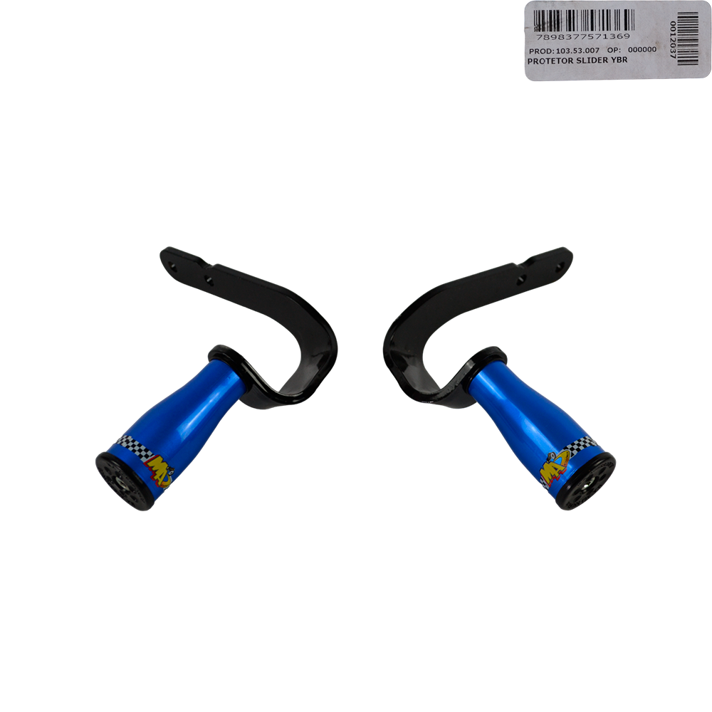 PROTETOR SLIDER YBR FACTOR AZUL