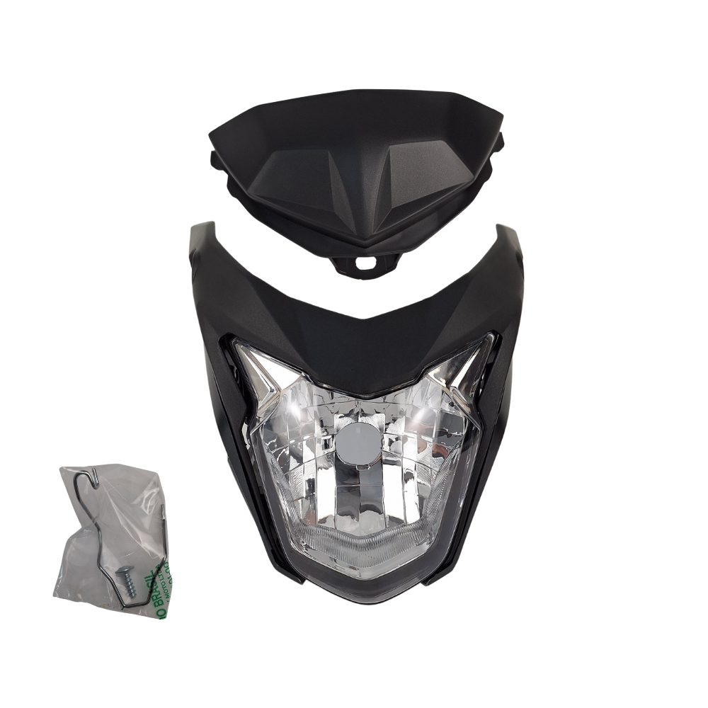 KIT FAROL CB 250 TWISTER 21/22 CINZA FOS