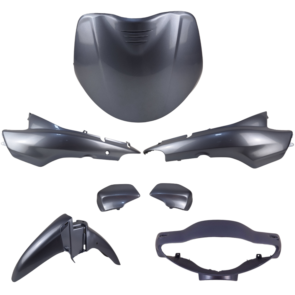 KIT PARA BIZ + 100 02/04 PRATA METALICO