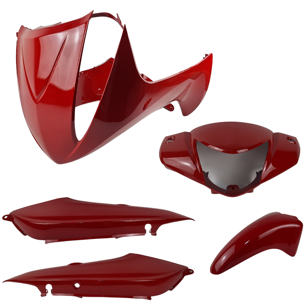 KIT PARA BIZ 125 KS/ES 11/12 VERMELHO