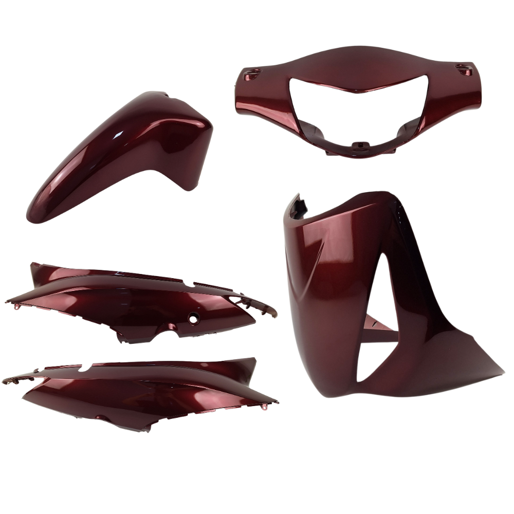 KIT PARA BIZ 125 2009 VERMELHO