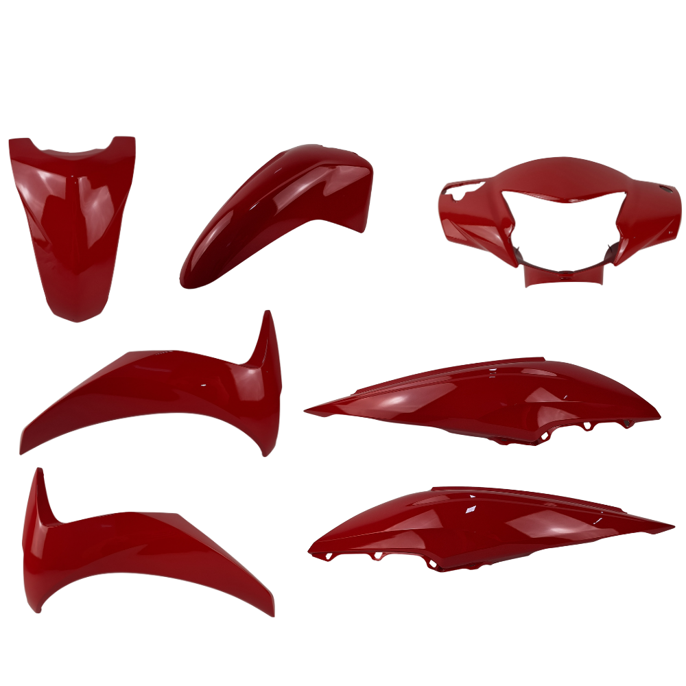 KIT PARA BIZ 125 2018 VERMELHO