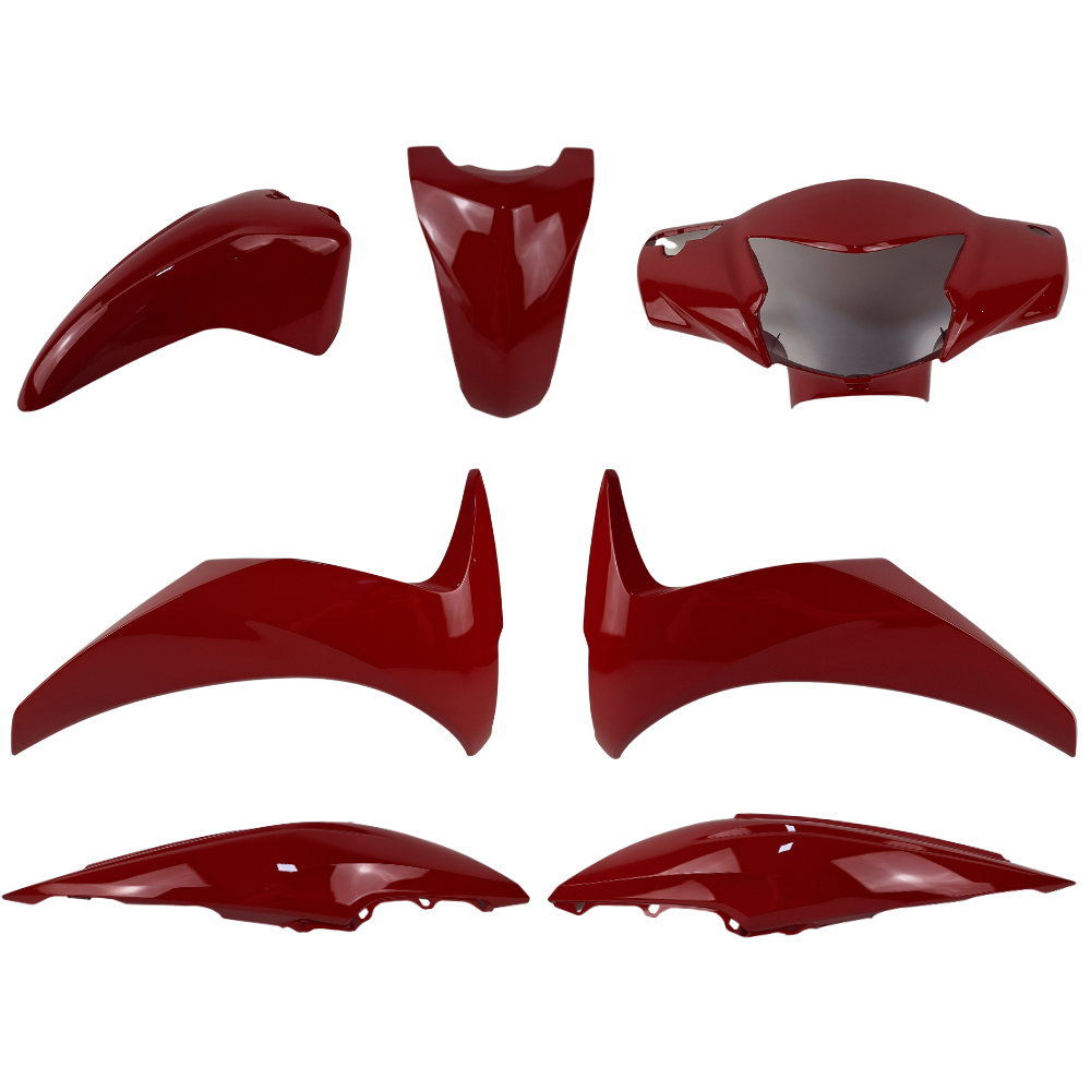 KIT PARA BIZ 125 22/24 VERMELHO