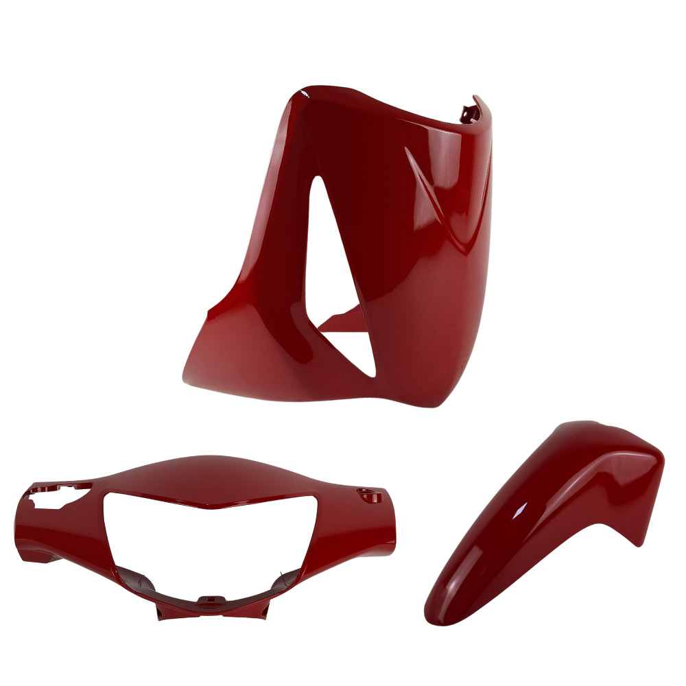 KIT PARA BIZ 125 + 08/09 VERMELHO