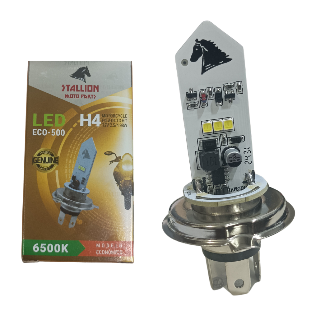 LAMPADA FAROL LED H4 6500K
