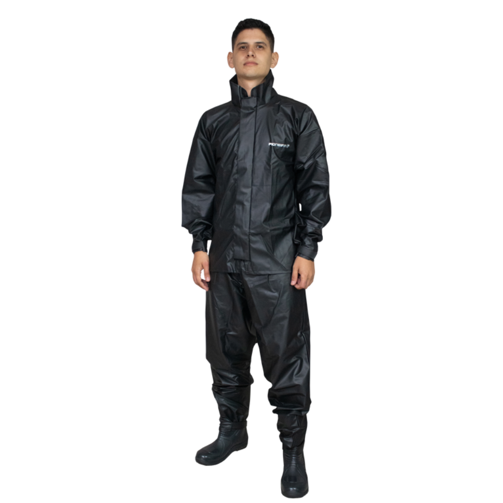 CAPA CHUVA MOTOQ PRT EXG C/GOLA