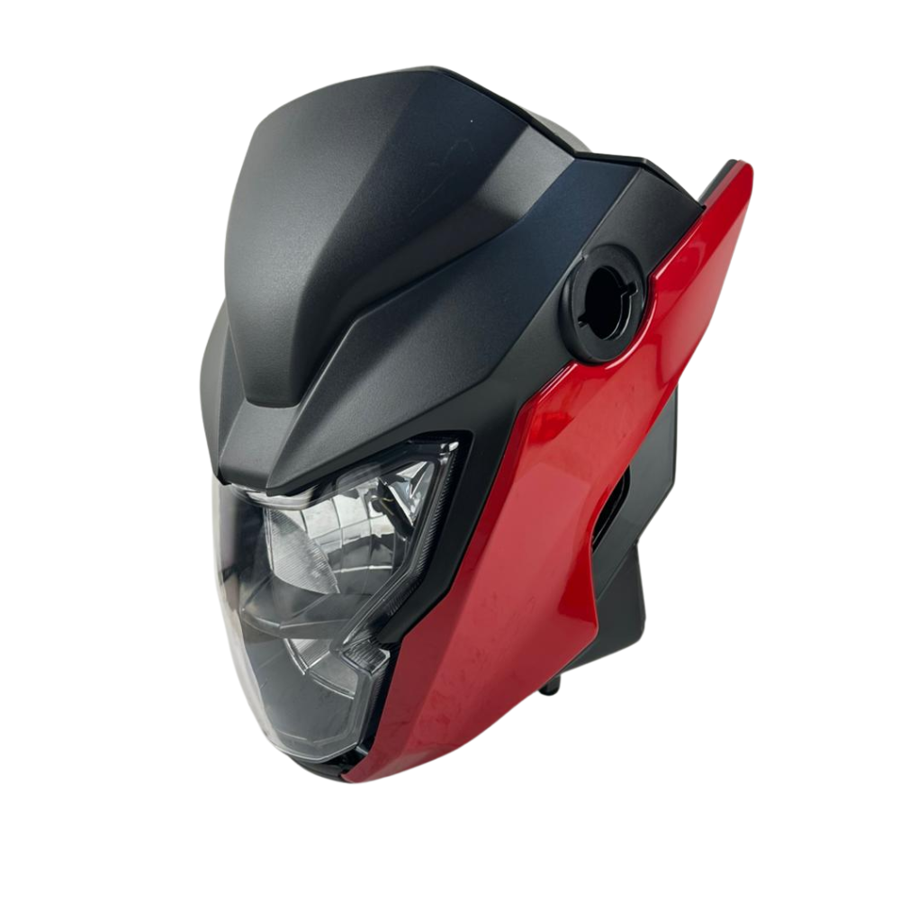 KIT FAROL FAN 160 18/21 VERMELHO MODELO TITAN 160 2025