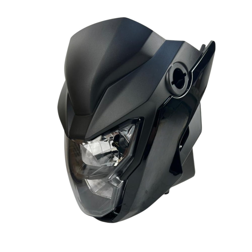 KIT FAROL TITAN 160 16/18 PRETO MODELO TITAN 160 2025